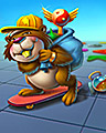 Bag Man Badge - Peggle Slots Bag Man Badge - Peggle Slots