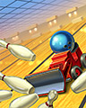 Lane Sweeper Badge - Pogo™ Bowl Lane Sweeper Badge - Pogo™ Bowl