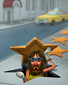 Under A Lucky Star Badge - Big City Adventure Under A Lucky Star Badge - Big City Adventure