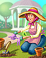 Green Thumb Badge - Solitaire Gardens