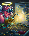 Determination Badge - Hog Heaven Slots Determination Badge - Hog Heaven Slots
