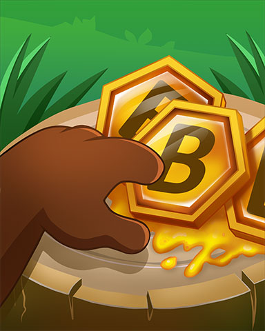 Sticky Letters Badge - Tumble Bees HD Sticky Letters Badge - Tumble Bees HD