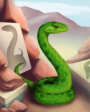 Sanke Silhouette Badge - Mahjong Safari HD Sanke Silhouette Badge - Mahjong Safari HD
