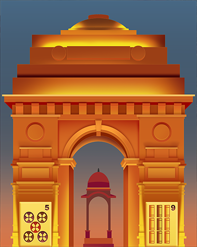 Escape To India Badge - Mahjong Escape Escape To India Badge - Mahjong Escape