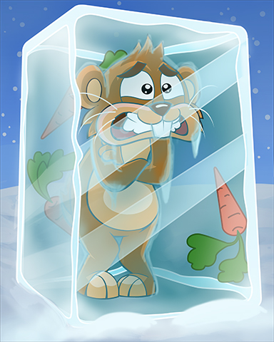 Nestor On Ice Badge - Word Whomp HD Nestor On Ice Badge - Word Whomp HD