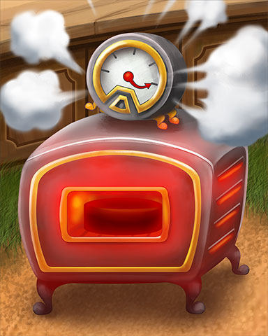 Oven Overload Badge - Crazy Cakes 2 Oven Overload Badge - Crazy Cakes 2