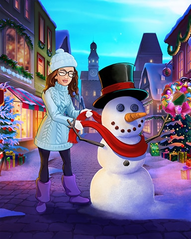 Snowman Makeover Badge - StoryQuest Snowman Makeover Badge - StoryQuest