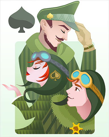 Spades Of The Sky Badge - Aces Up! HD Spades Of The Sky Badge - Aces Up! HD