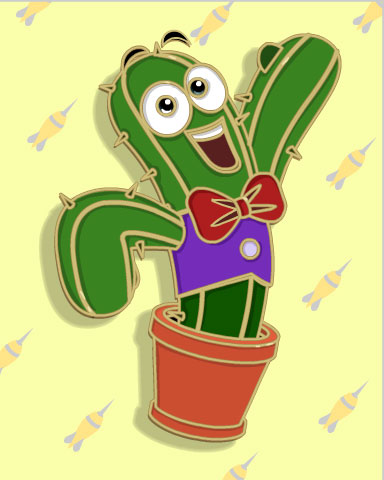 Spike Pin Badge - Poppit!™ HD Spike Pin Badge - Poppit!™ HD