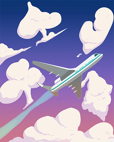 Classy Clouds Badge - First Class Solitaire HD Classy Clouds Badge - First Class Solitaire HD