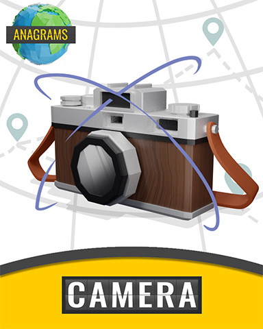 Anagrams Camera Badge - Anagrams Anagrams Camera Badge - Anagrams