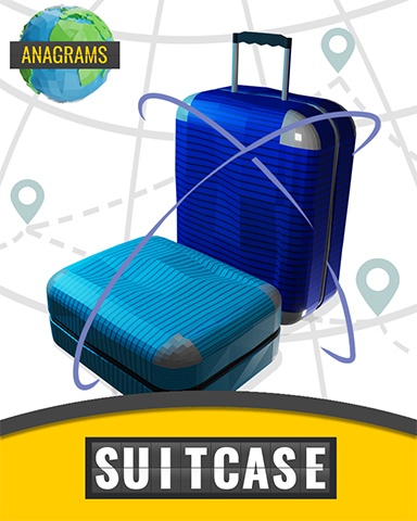 Packed For Travel Badge - Anagrams Packed For Travel Badge - Anagrams
