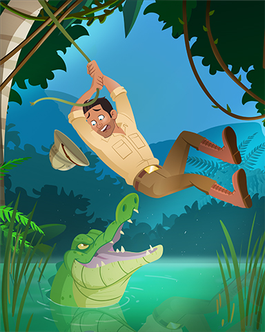 Swamp Swing Badge - Tri-Peaks Solitaire HD Swamp Swing Badge - Tri-Peaks Solitaire HD