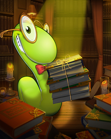 Light Reading Badge - Bookworm HD Light Reading Badge - Bookworm HD