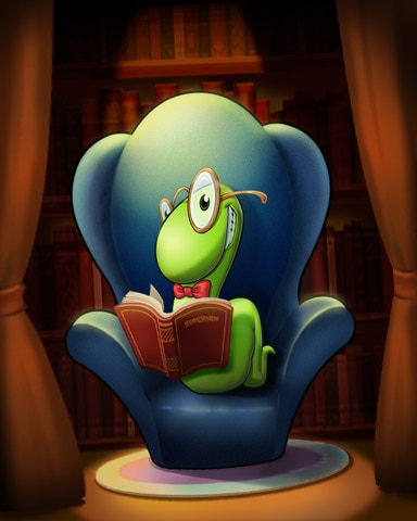 Lex's Lounge Badge - Bookworm HD Lex's Lounge Badge - Bookworm HD