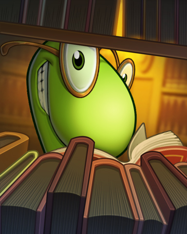 Lex At Play Badge - Bookworm HD Lex At Play Badge - Bookworm HD