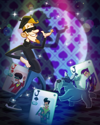 Dancing Cards Badge - Canasta HD Dancing Cards Badge - Canasta HD