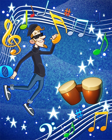 Bongo Jam Badge - Canasta HD Bongo Jam Badge - Canasta HD