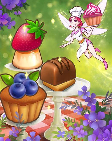 Delightful Desserts Badge - Crazy Cakes 2 Delightful Desserts Badge - Crazy Cakes 2
