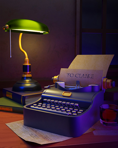 Letter To Claire Badge - Claire Hart: Secret In The Shadows Letter To Claire Badge - Claire Hart: Secret In The Shadows