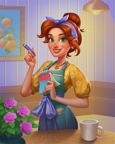 Take Your Order Badge - Card Scramble: Viola's Diner