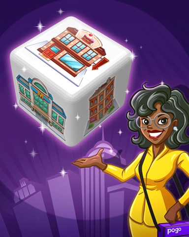 Real Estate Roller Badge - Dice City Roller HD Real Estate Roller Badge - Dice City Roller HD