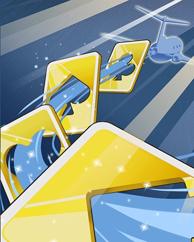 Clubs In The Clouds Badge - First Class Solitaire HD Clubs In The Clouds Badge - First Class Solitaire HD