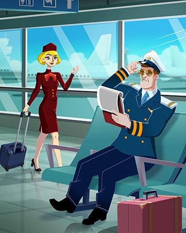Captain Confused Badge - First Class Solitaire HD Captain Confused Badge - First Class Solitaire HD