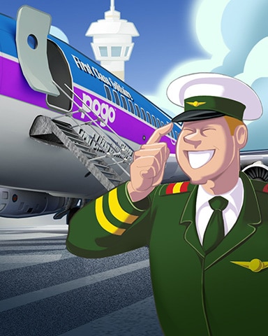 Hop Aboard Badge - First Class Solitaire HD Hop Aboard Badge - First Class Solitaire HD