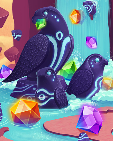 Flock Of Jewels Badge - Jewel Academy Flock Of Jewels Badge - Jewel Academy
