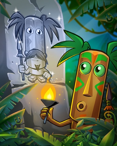 Tiki Forefathers Badge - Jungle Gin HD Tiki Forefathers Badge - Jungle Gin HD