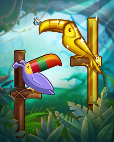 Golden Toucan Badge - Jungle Gin HD Golden Toucan Badge - Jungle Gin HD