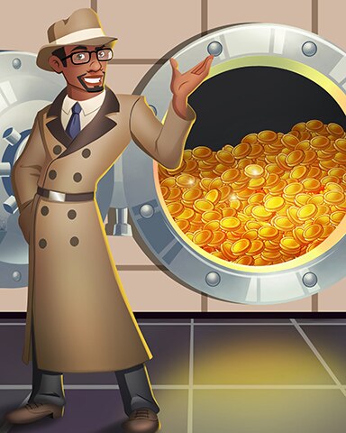 Chase Hunter In Vault Badge - Jigsaw Treasure Hunter HD