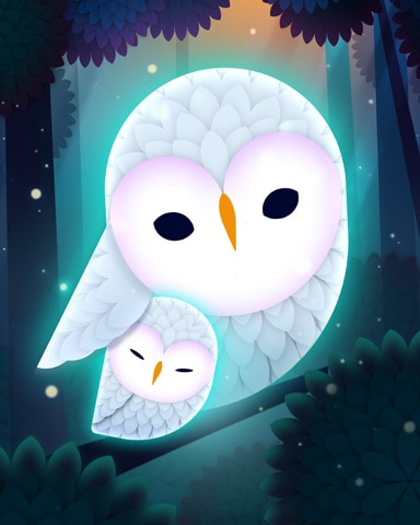 Sleepy Owlet Badge - Lumeno Sleepy Owlet Badge - Lumeno