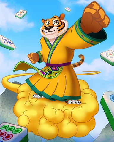 Flying Cloud Badge - Mahjong Garden HD