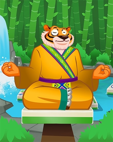 Nature Meditation Badge - Mahjong Garden HD