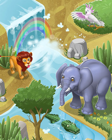 River Rainbow Badge - Mahjong Sanctuary River Rainbow Badge - Mahjong Sanctuary