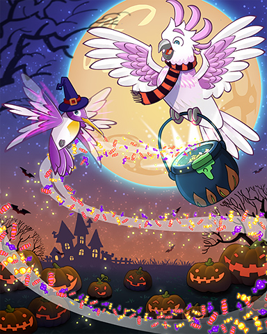 Flying Treats Badge - Mahjong Sanctuary Flying Treats Badge - Mahjong Sanctuary