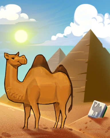 Giza Camel Badge - Mahjong Safari HD Giza Camel Badge - Mahjong Safari HD