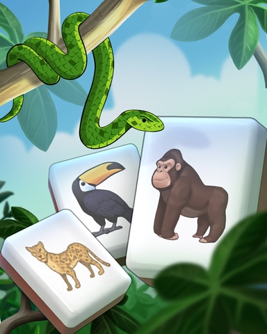 Choosed Snake Badge - Mahjong Safari HD Choosed Snake Badge - Mahjong Safari HD