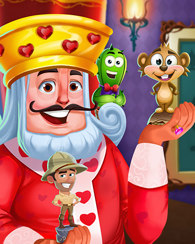 The King's Buddies Badge - Pogo Addiction Solitaire HD The King's Buddies Badge - Pogo Addiction Solitaire HD