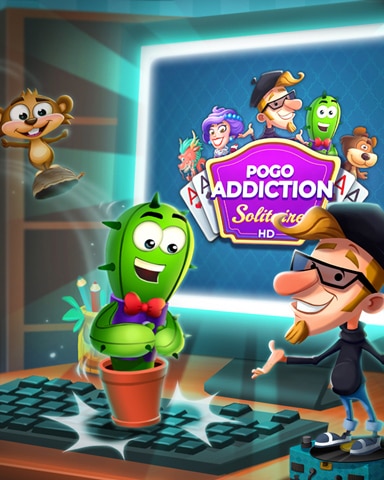 Jumpin' Buddies Badge - Pogo Addiction Solitaire HD Jumpin' Buddies Badge - Pogo Addiction Solitaire HD