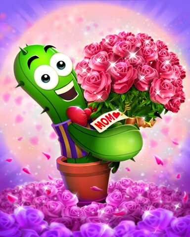 Big Bingo Bouquet Badge - Poppit! Bingo
