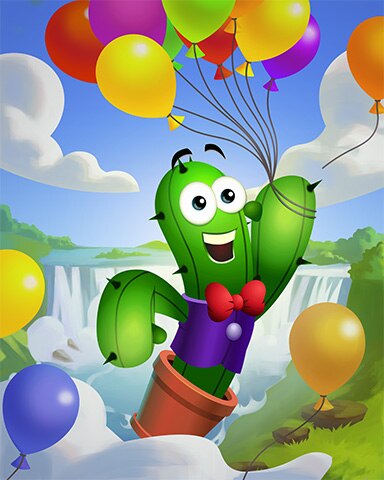 Spike Balloons Badge - Poppit! Bingo Spike Balloons Badge - Poppit! Bingo