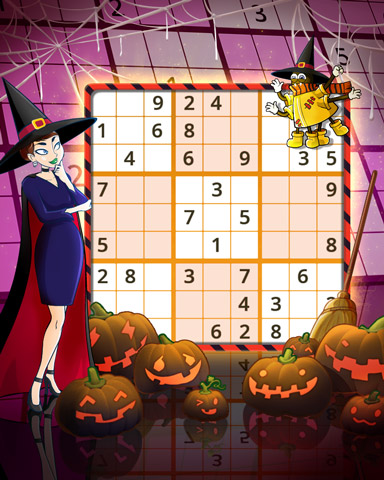 Scary Numbers Badge - Pogo Daily Sudoku Scary Numbers Badge - Pogo Daily Sudoku