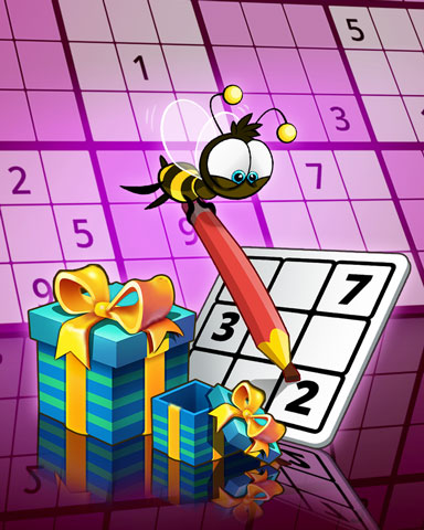 Buzzing Numbers Badge - Pogo Daily Sudoku Buzzing Numbers Badge - Pogo Daily Sudoku