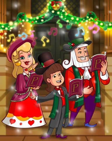 Court-a-Caroling Badge - Payday Freecell HD Court-a-Caroling Badge - Payday Freecell HD