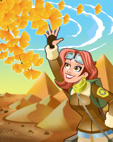 Desert In Fall Badge - Phlinx II Desert In Fall Badge - Phlinx II