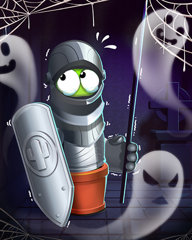 The Haunted Knight Badge - Vaults Of Atlantis Slots The Haunted Knight Badge - Vaults Of Atlantis Slots