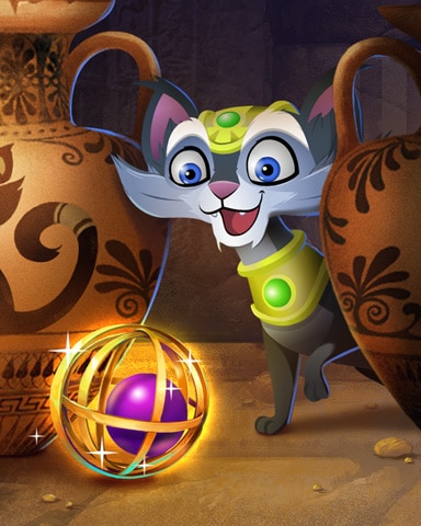 Ancient Cat Toy Badge - Pogo™ Slots Ancient Cat Toy Badge - Pogo™ Slots